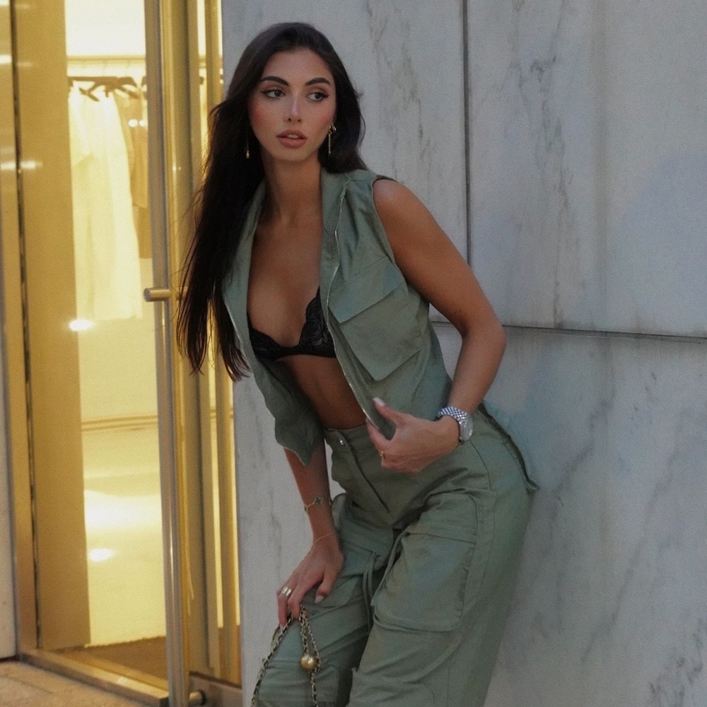 Olive Pant Set